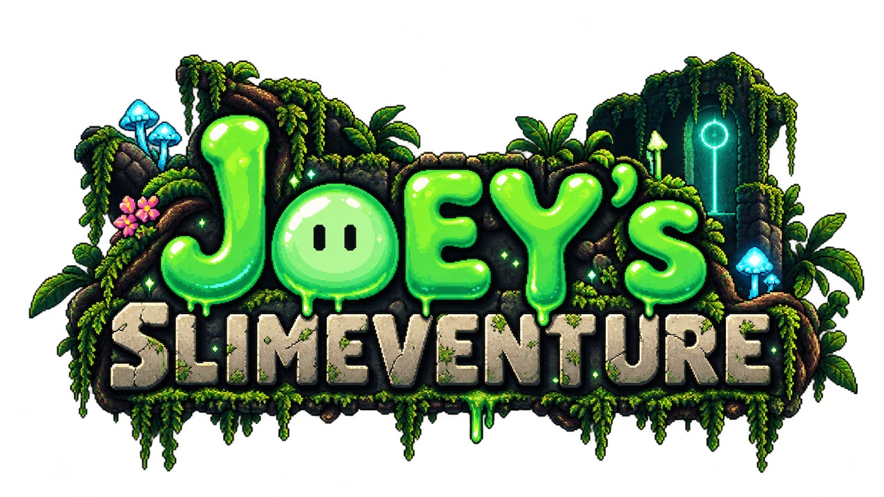 Official Joey’s Slimeventure logo supplied by the developer